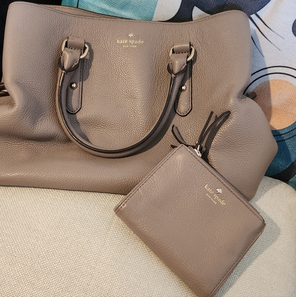 Kate Spade purse and matching wallet